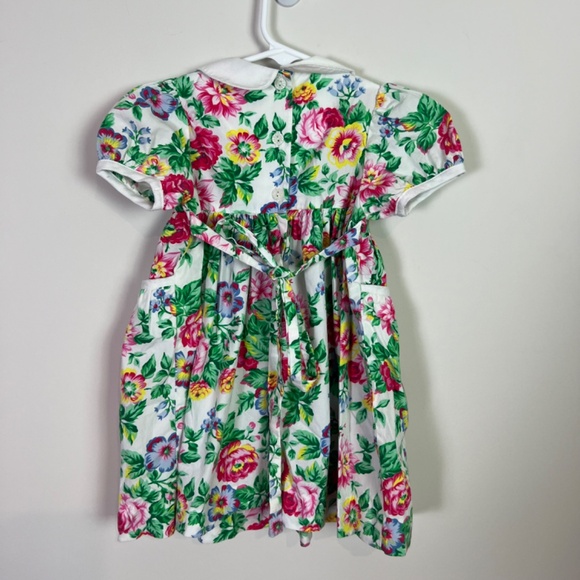 Baby Cary Vintage Floral Collar Dress - Picture 4 of 6